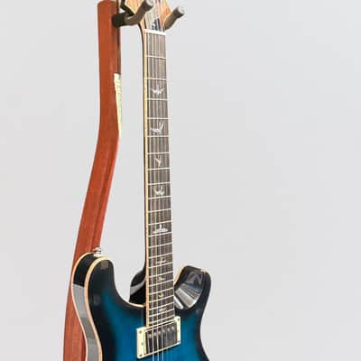 Paul Reed Smith PRS SE Hollowbody II Piezo Electric Guitar w/ Case - Peacock Blue Burst image 5