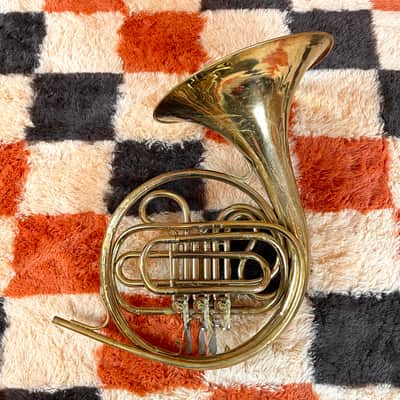 C.G. Conn LTD Single French Horn Key Of F With Case (Tested/Plays Well) image 13