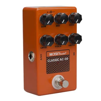 Mosky Audio Classic AC-30 Speaker Simulation Level Drive Voice Guitar Effect Pedal image 2