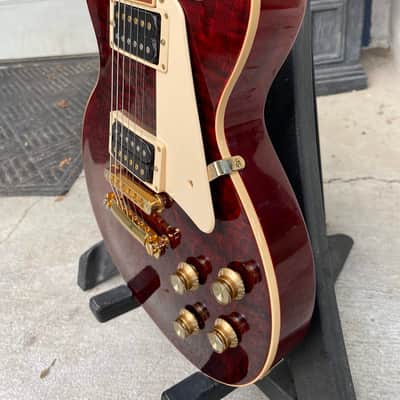 Gibson Les Paul Signature T with Manual Tuners 2013 - Wine Red image 3
