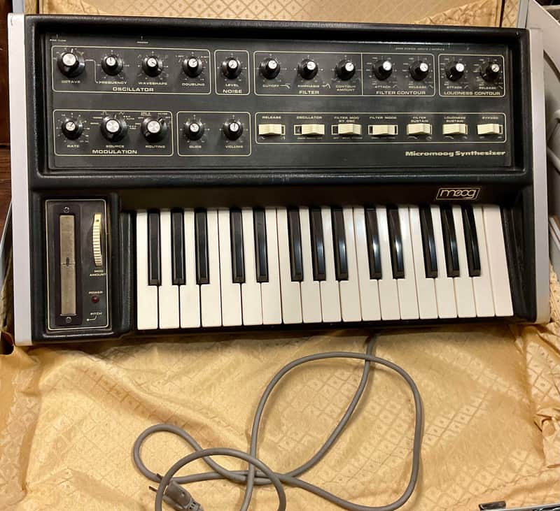 Moog MicroMoog 1975 - 1979 - Black image 1