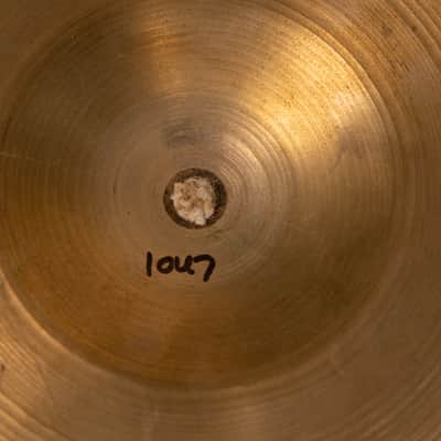 1950s Zildjian 16" A Trans Stamp Crash Cymbal 1047g image 6
