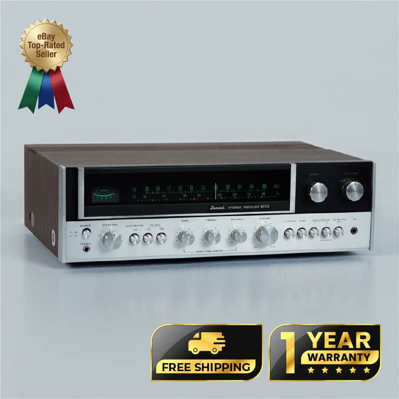 Sansui 8010 Stereo Receiver European 771 Version Restored 1-Year Warranty image 1