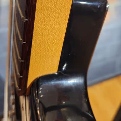 Lotus S-Style Electric Guitar Black New Strings Set Up image 14