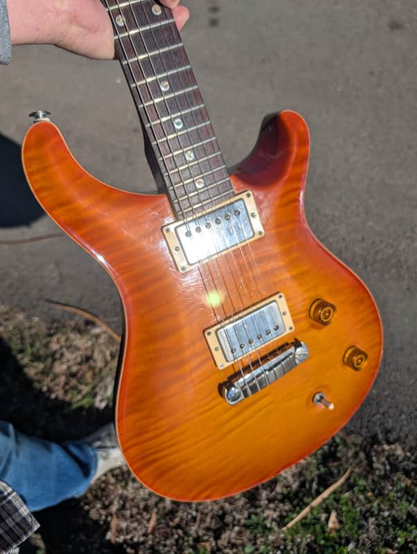 PRS Custom Custom 22 Stoptail 2002 - Sunburst image 1