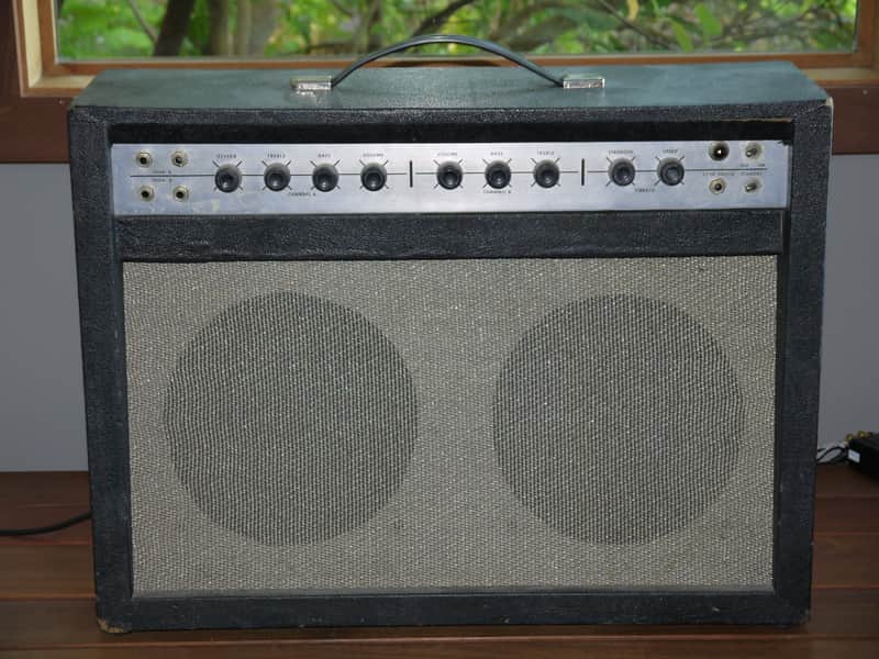 1963 Airline 62-9015a 2x12 amplifier amp by danelectro image 1