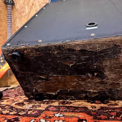 Vintage 1968 Marshall Pinstripe 1x18 Bass Guitar Amplifier Cabinet G18C *1960s* image 15