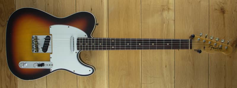Fender Custom Shop 60 Tele Custom Journeyman Relic Faded Aged 3 Tone Sunburst R141861 image 1