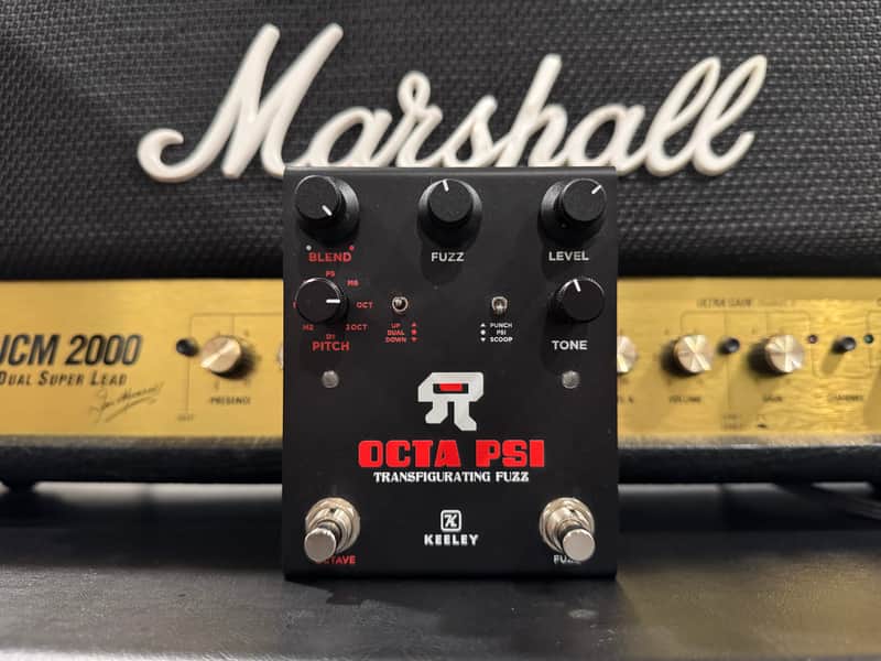 Keeley Octa Psi Transfigurating Fuzz 2024 - Black image 1
