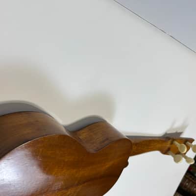 Vintage M Nunes Rare Koa Ukulele Southern California Music Company image 13