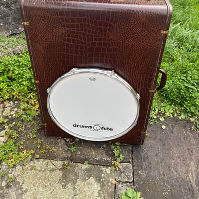 Drumsonite Vintage Samsonite Suitcase Kick Drum 16” – Unused image 12