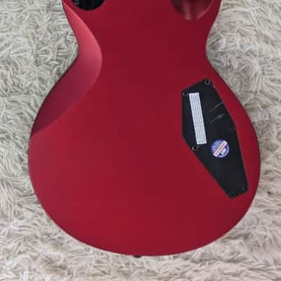 LTD by ESP EC-256 Left Handed Electric Guitar - Candy Apple Red Satin - B-Stock image 3
