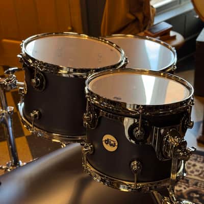 NEW DW Design Series Drum Set in Blue Slate - 18x22, 8x10, 9x12, 14x16 image 12