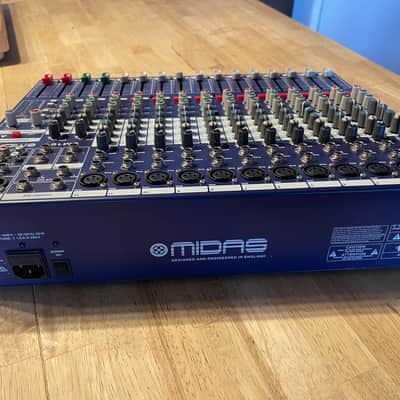 Midas DM16 16-Input Analog Mixer 2018 - Present - Blue image 3