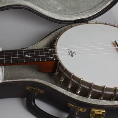 A. C. Fairbanks  # 4 Special 5 String Banjo (1909), ser. #25504, black hard shell case. image 16