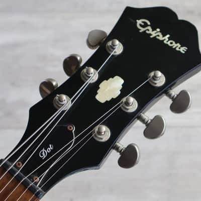 2011 Epiphone "The Dot" Semi-Hollow (Brown Sunburst) image 2