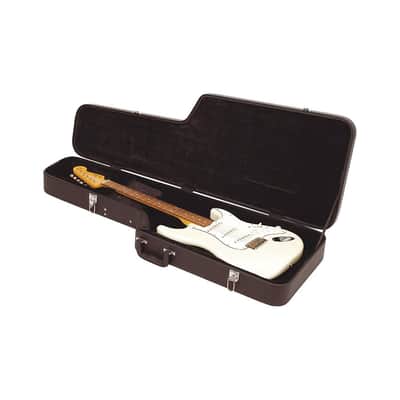 Rockcase Standard Classic ST Style Guitar Black Tolex image 3
