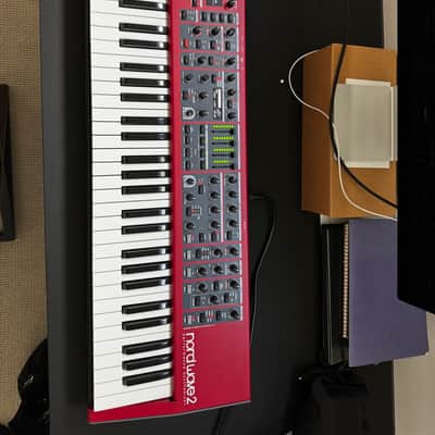 Nord Wave 2 61-Key 48-Voice Polyphonic Synthesizer 2013 - 2022 - Red image 2