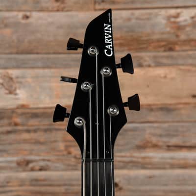 Carvin LB75 5 String Fretless Bass Sunburst image 6