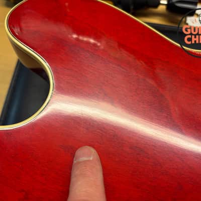 2016 Gibson Memphis ES-355 Bigsby VOS Antique Cherry w/ OHSC & COA image 18