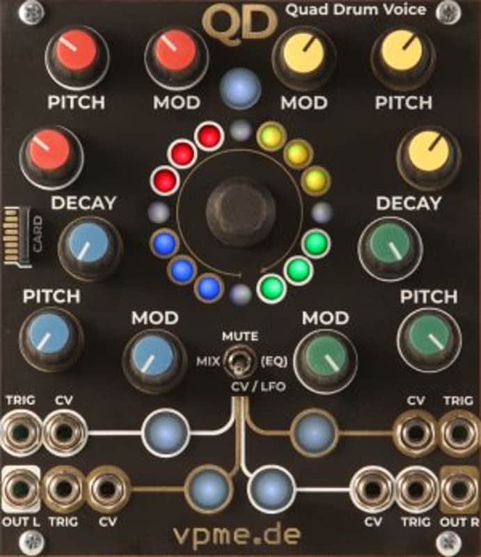 VPME.DE QD QUAD DRUM : BRAND NEW :  [DETROIT MODULAR] image 1