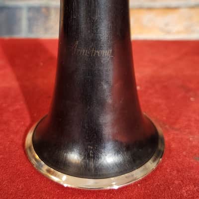 Armstrong 4001 Bb Clarinet Black Wood Grain w/ Carrying Case Just Serviced image 5