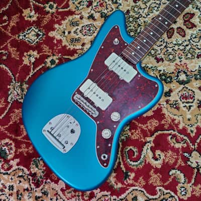 *NEW IN BOX* 2023 Fender Japan FSR Hybrid II Jazzmaster Satin Ocean Turquoise Metallic with Matching Headstock, MIJ JD23 image 6