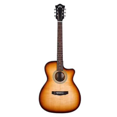 Guild Westerly Collection OM-260CE Deluxe Burl
