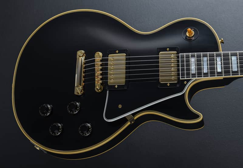 Gibson Custom Shop 1957 Les Paul Custom Reissue - VOS Ebony 2 Pickup image 1