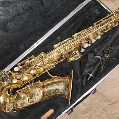 La Monte Alto Saxophone With Case, Italy, Very Good Condition image 5