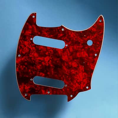 Replacement pickguard for Squier Bullet or Sonic Mustang convert to single coils image 18