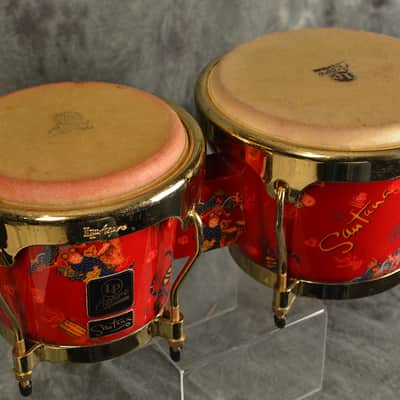 Latin Percussion LP Aspire Santana Signature Supernatural Professional Fiberglass Bongo Set image 5
