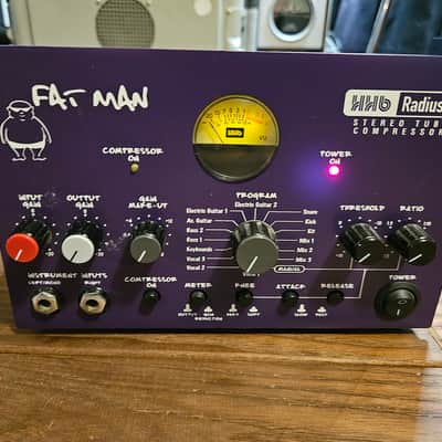 HHB Radius 3 FatMan Stereo Tube Compressor | Reverb