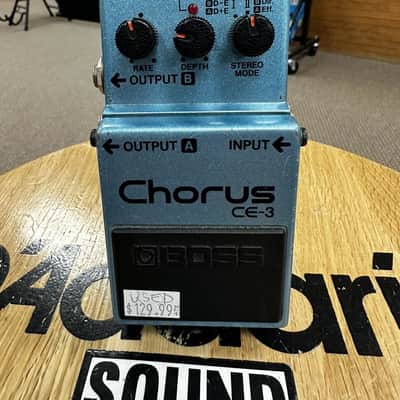 Boss (Japan) CE-3 Chorus Guitar Effect Pedal