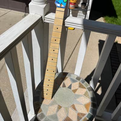 Custom Hand Painted Telecaster Thinline Body with Neck image 3
