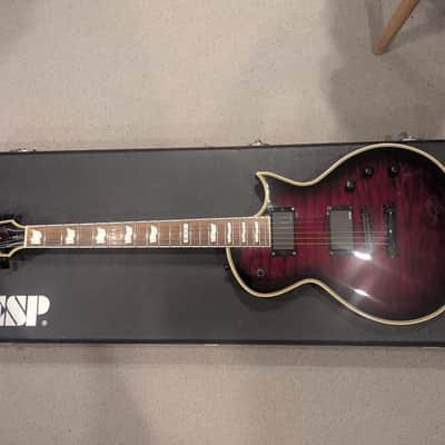 ESP E-II Eclipse 2014 - 2022 - See Thru Black Cherry Sunburst image 1