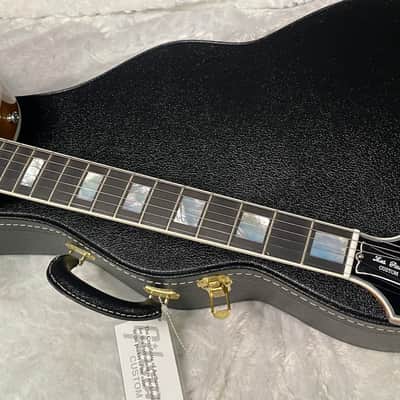 NEW! Gibson Dealer Select Custom Shop Les Paul Custom AAA Super Curly Figured Top - Transparent Pink - Authorized Dealer - WOW! 8.8 lbs - G07451 image 7