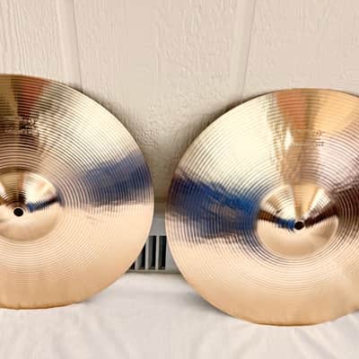 Vintage Paiste Formula 602 Pre-Serial Medium Hi-Hats (EXCELLECT CONDITION) image 6