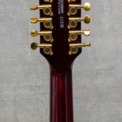 Gretsch G5422G-12 Electromatic Classic Hollow Body Double-Cut 12-String Walnut Stain Gold Hardware image 8