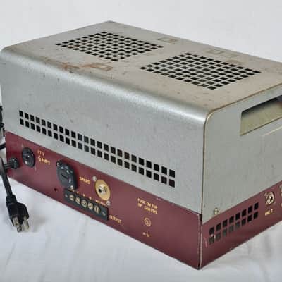 Modded Challenger Amplifier Co. CH30 - now a guitar amp head 1950's image 11