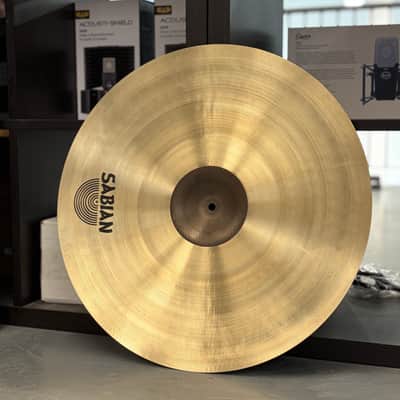 Sabian AAX Raw Bell Dry Ride Cymbal - 21'', Used image 3