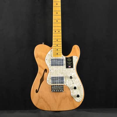 Mint Fender American Vintage II 1972 Telecaster Thinline Aged Natural Maple Fingerboard image 2