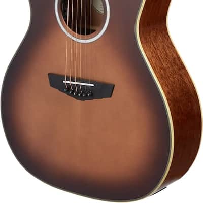 D'Angelico Excel Gramercy Grand Auditorium Acoustic - Electric Guitar - Autumn ... image 5