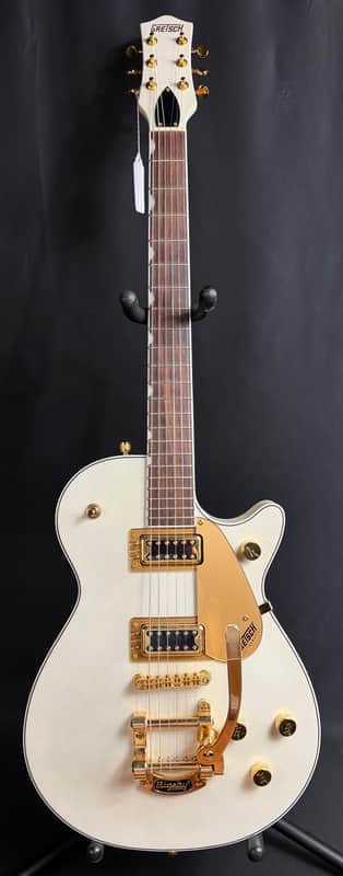 Gretsch G5237TG Electromatic Jet FT Electric Guitar Champagne White w/ Bigsby image 1