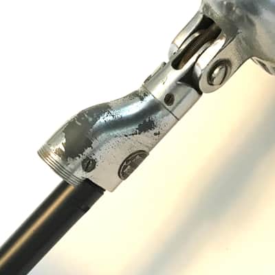 Rare Vintage 1940’s Shure Model 55CV "Fat Boy” Unidyne Microphone with Stand - “Elvis Mic”. image 9