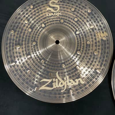 (MINT) Zildjian 14" S Series Dark Hi-Hat Cymbals (Pair) image 2