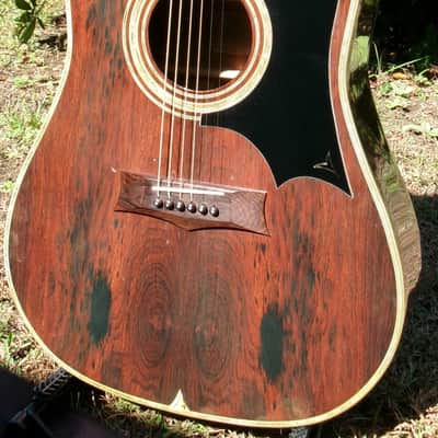 1978 Yairi YW-800G Japan Vintage Grammer Guitar Style - Natural+Vintage Hard Case image 8