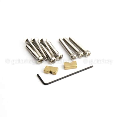 NEW Hipshot 5K501C Kickass 5 STRING Bass BRIDGE Retrofits Badass V Bass - CHROME image 7