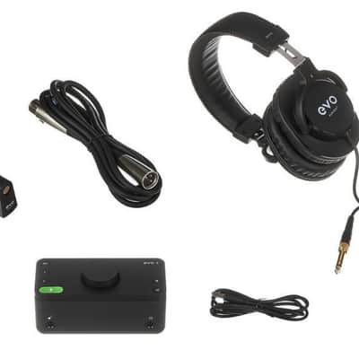 AUDIENT EVO4 START RECORDING BUNDLE INTERFACCIA AUDIO MICROFONO SR1 CUFFIE SR2000 image 2