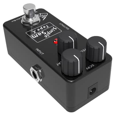 Simple Sam Tape X Analog+Digital Tape Delay Guitar Effect Pedal True Bypass Astounding Tone image 6